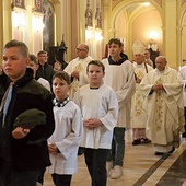 Eucharystii przewodniczył ordynariusz.