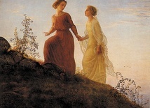 Louis Janmot, „Poemat duszy”, olej na płótnie, Muzeum Sztuk Pięknych w Lyonie.