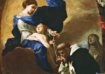Bernardo Cavallino, „Wizja świętego Dominika”, ok. 1640 r.