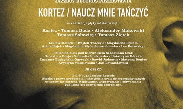 Kortez Naucz mnie tańczyć Jazzboy Records 2023