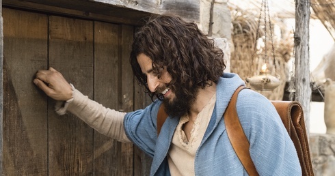 Jezus – kadr z serialu „The Chosen”.