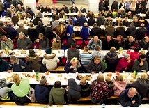 	Wigilia osób w kryzysie bezdomności. Gdańsk, 2019 rok.