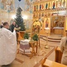 	Liturgia bożonarodzeniowa w greckokatolickiej cerkwi w Legnicy.
