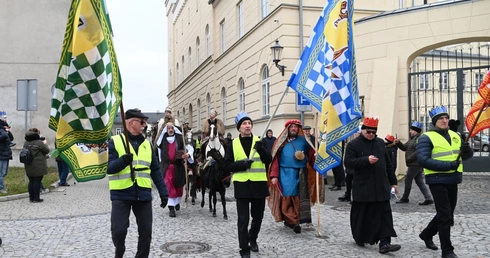 Ubiegłoroczny Orszak Trzech Króli w Radomiu.