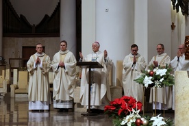 W Nowy Rok bp Marek Szkudło przewodniczył Mszy św. w katowickiej katedrze.