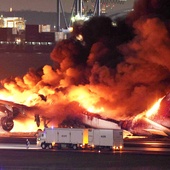 Katastrofa w Tokio: doszło do zderzenia dwóch samolotów, są ofiary