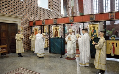 Bp Juszczak przewodniczył liturgii w katedralnej cerkwi we Wrocławiu.