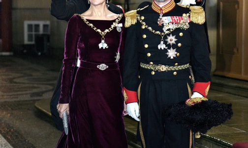 Król Fryderyk X i królowa Maria 