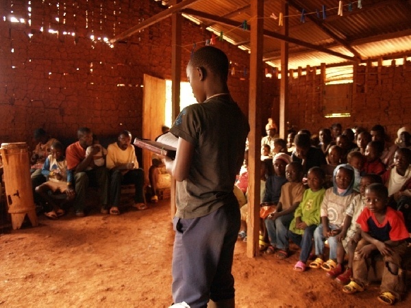 Placówka misyjna w Kamerunie.