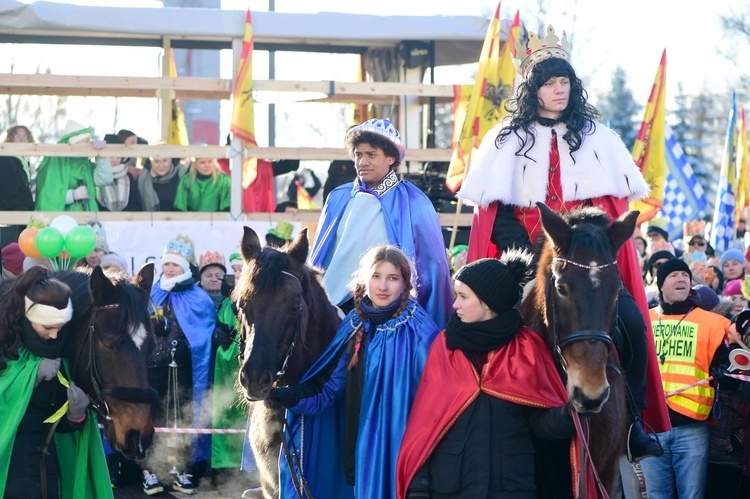 Olsztyn. Orszak Trzech Króli