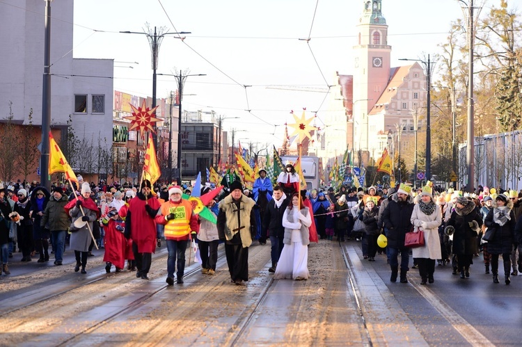 Olsztyn. Orszak Trzech Króli