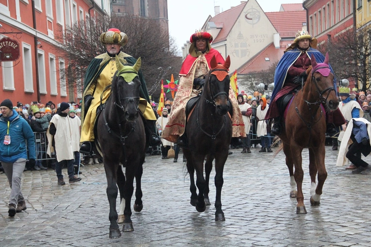 Orszak Trzech Króli we Wrocławiu 2024