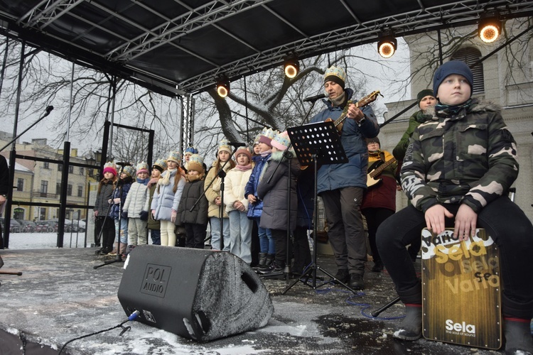 Orszak Tzrech Króli w Łowiczu