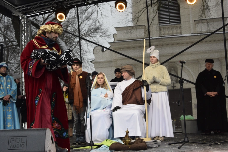 Orszak Tzrech Króli w Łowiczu