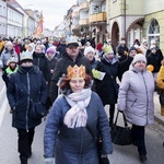 Orszak i jasełka na ulicy 