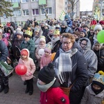 Orszak i jasełka na ulicy 