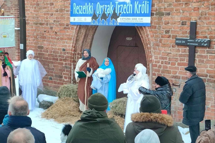 Reszel. Orszak Trzech Króli