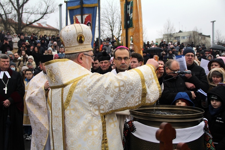 Święto Jordanu u grekokatolików - ekumeniczna ceremonia nad Odrą