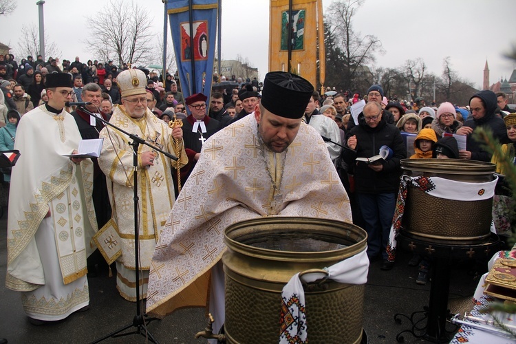 Święto Jordanu u grekokatolików - ekumeniczna ceremonia nad Odrą