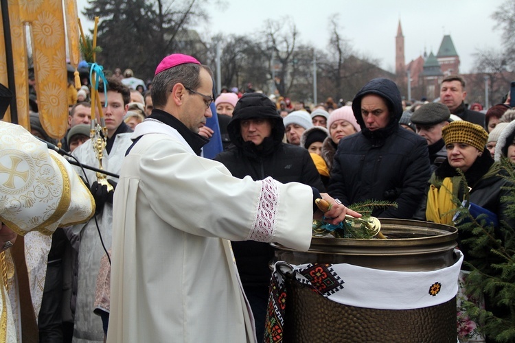 Święto Jordanu u grekokatolików - ekumeniczna ceremonia nad Odrą