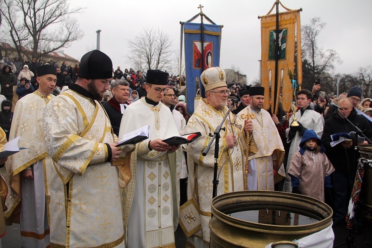 Święto Jordanu u grekokatolików - ekumeniczna ceremonia nad Odrą