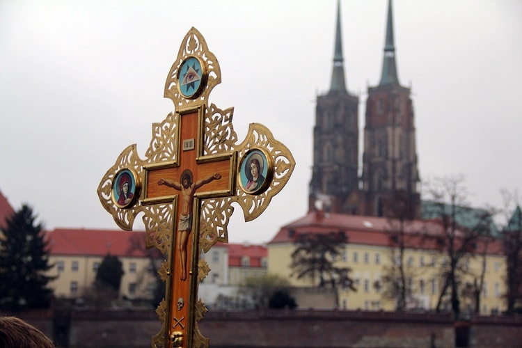 Święto Jordanu u grekokatolików - ekumeniczna ceremonia nad Odrą