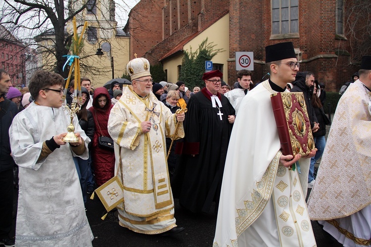 Święto Jordanu u grekokatolików - ekumeniczna ceremonia nad Odrą