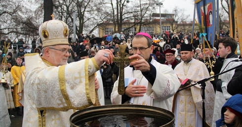 Grekokatolicy obchodzili we Wrocławiu Święto Jordanu