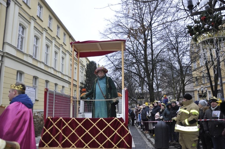 Uliczne jasełka w Zielonej Górze