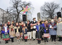 Uliczne jasełka w Zielonej Górze