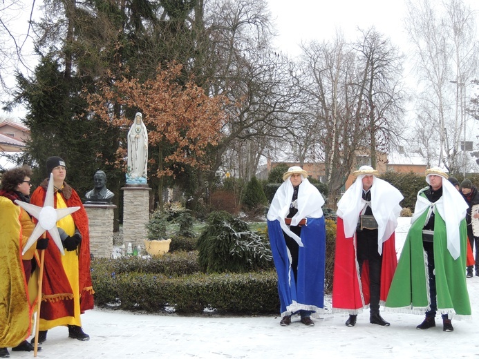 Orszak tzrech Króli w Żychlinie