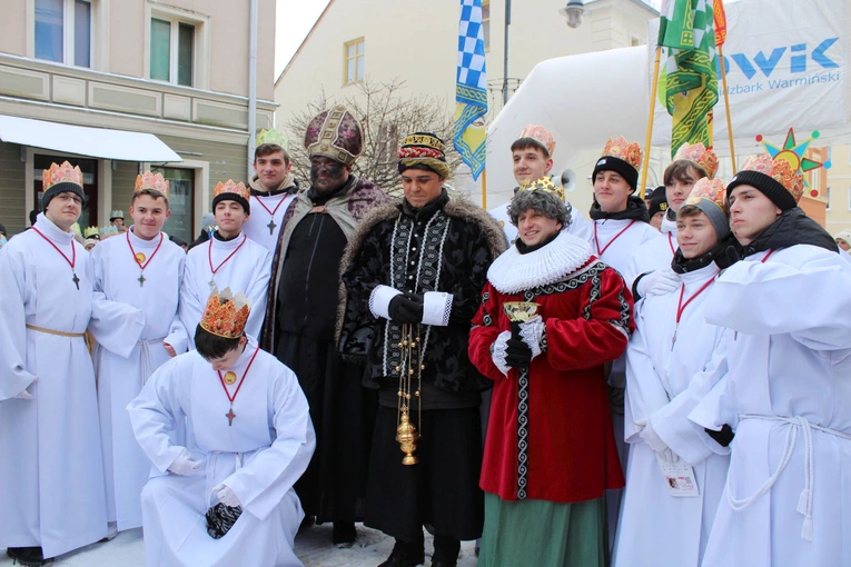 Lidzbark Warmiński. Orszak Trzech Króli