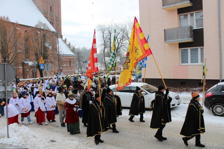 Lidzbark Warmiński. Orszak Trzech Króli