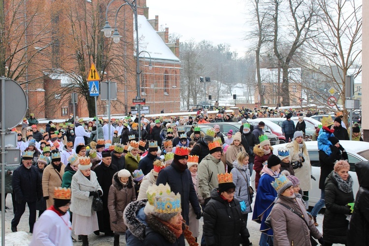 Lidzbark Warmiński. Orszak Trzech Króli