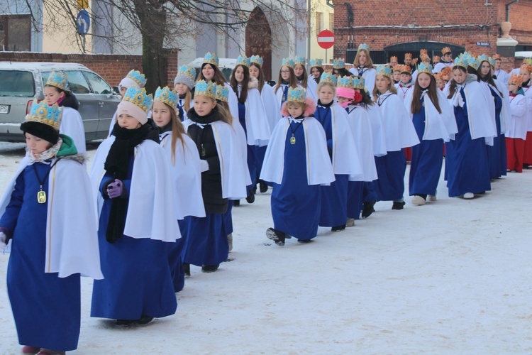 Lidzbark Warmiński. Orszak Trzech Króli