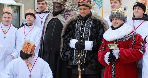 Lidzbark Warmiński. Orszak Trzech Króli