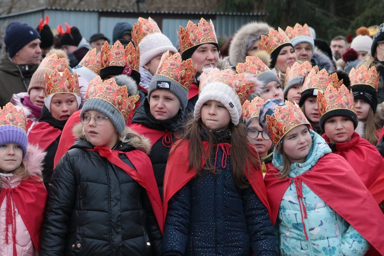 Strzegowo. Orszak Trzech Króli