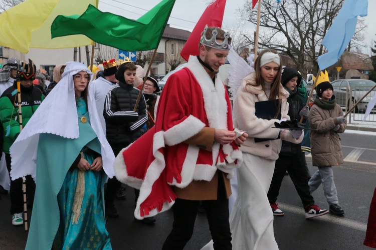 Strzegowo. Orszak Trzech Króli