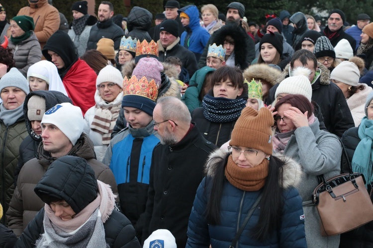 Strzegowo. Orszak Trzech Króli