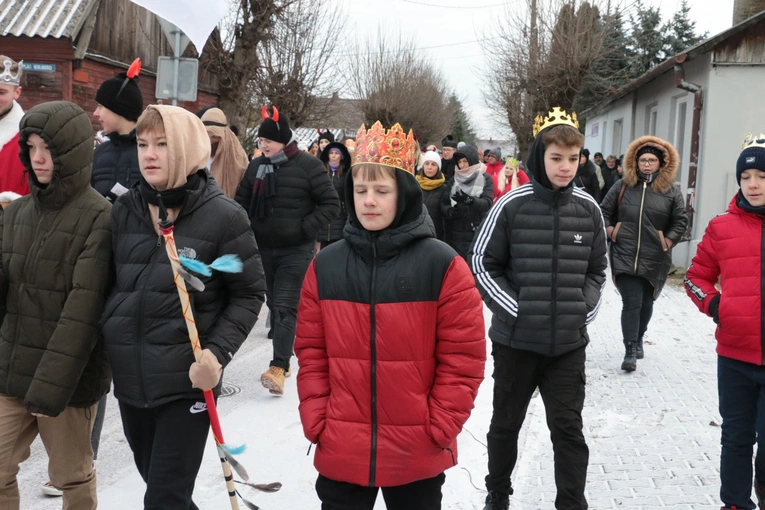Strzegowo. Orszak Trzech Króli