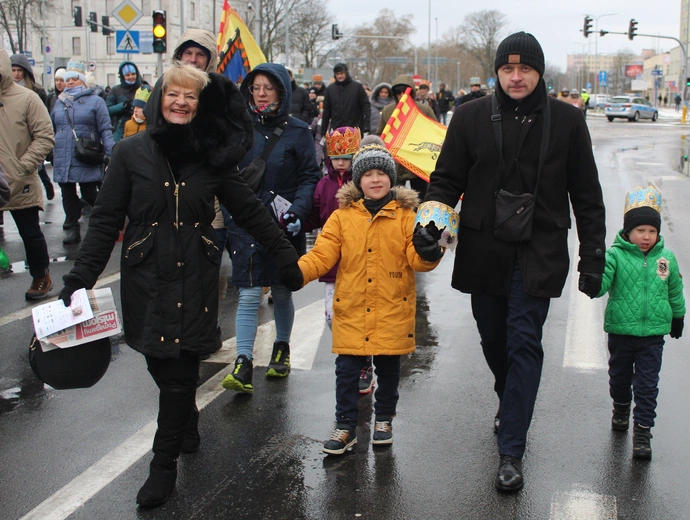 Płock. Orszak Trzech Króli