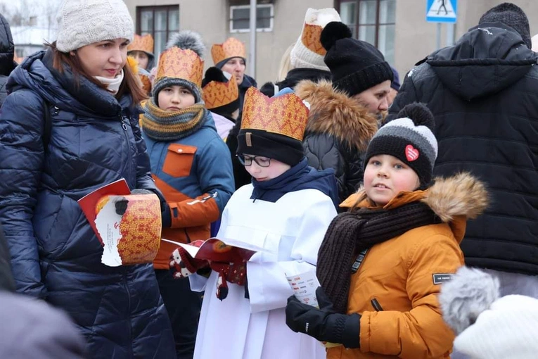 Gąbin. Orszak Trzech Króli