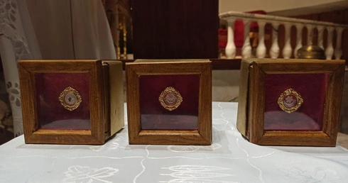 Relikwie błogosławionych kapłanów w Brzegu