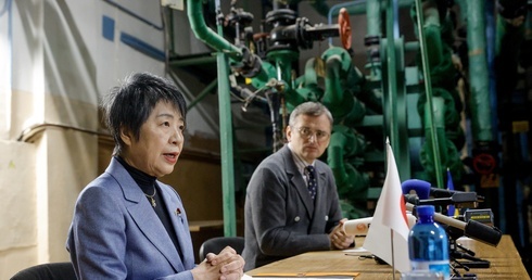 Szefowa MSZ Japonii: przeznaczymy 37 mln USD na pomoc Ukrainie