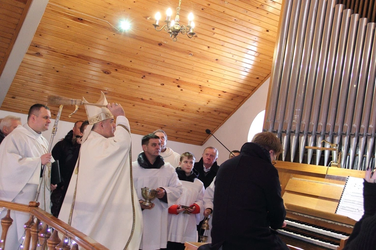 Poświęcenie organów w Siemianicach