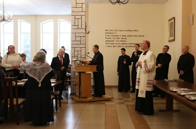 Spotkanie opłatkowe Towarzystwa Przyjaciół WSD