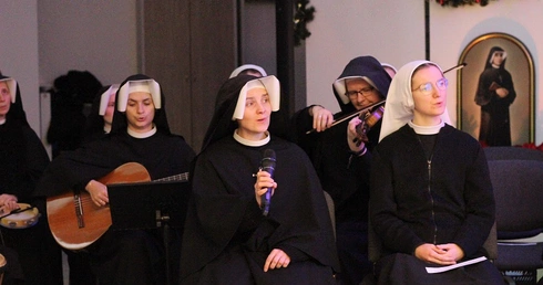 Wspólne kolędowanie w Łagiewnikach