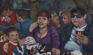 Fot. Muzeum Śląskie. Obraz Sabiny Pasoń. W Muzeum Śląskim zobaczymy wystawę prac różnych artystek