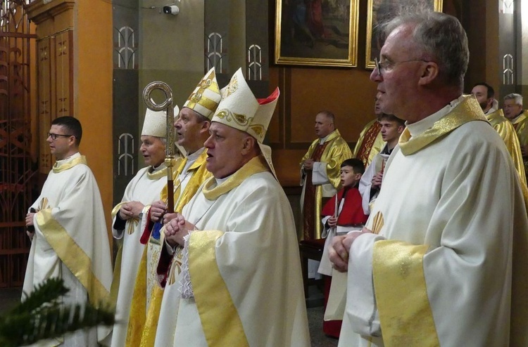 10. rocznica ingresu bp. Romana Pindla do bielskiej katedry św. Mikołąja