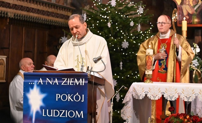 Prymicje bp. Sławomira Szkredki z Los Angeles w Starym Bielsku